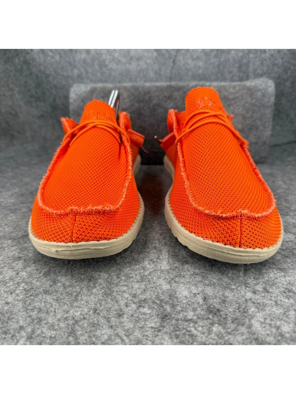 Hey Dude Wally Sox Shoes Orange Men Size 11 195